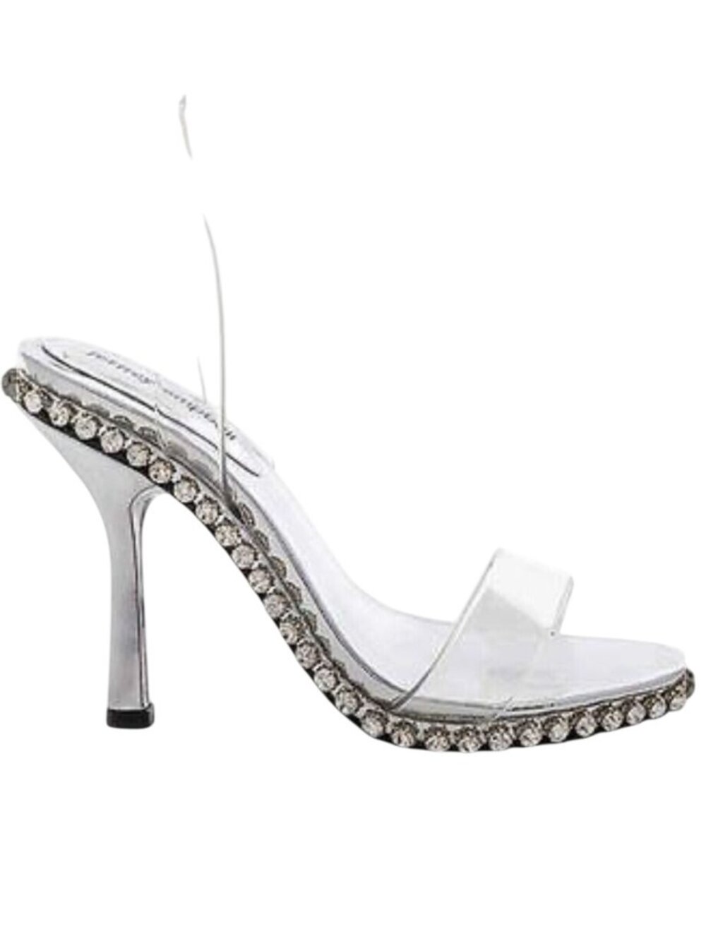 Jeffrey Campbell Crystal Charmed Heeled Sandal NWB - Size 6.5